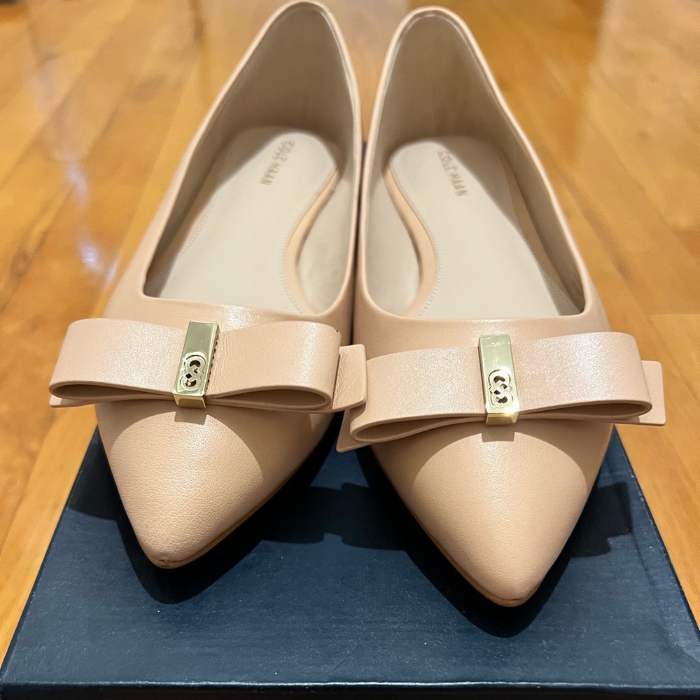 Cole Haan Elsie Bow Skimmer Flats